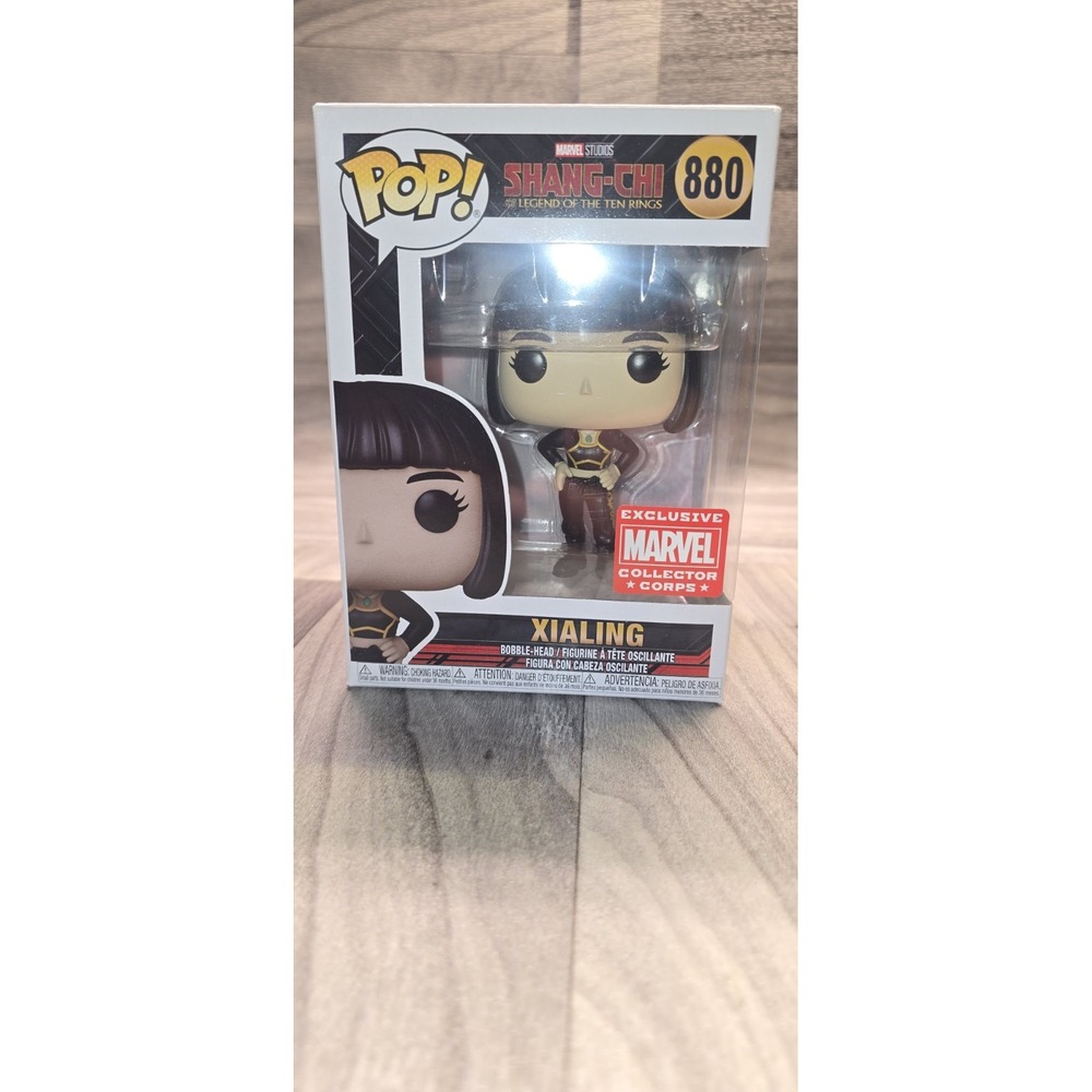 Funko Pop Marvel Collector Corps Exclusive Xialing 880 With Protector
